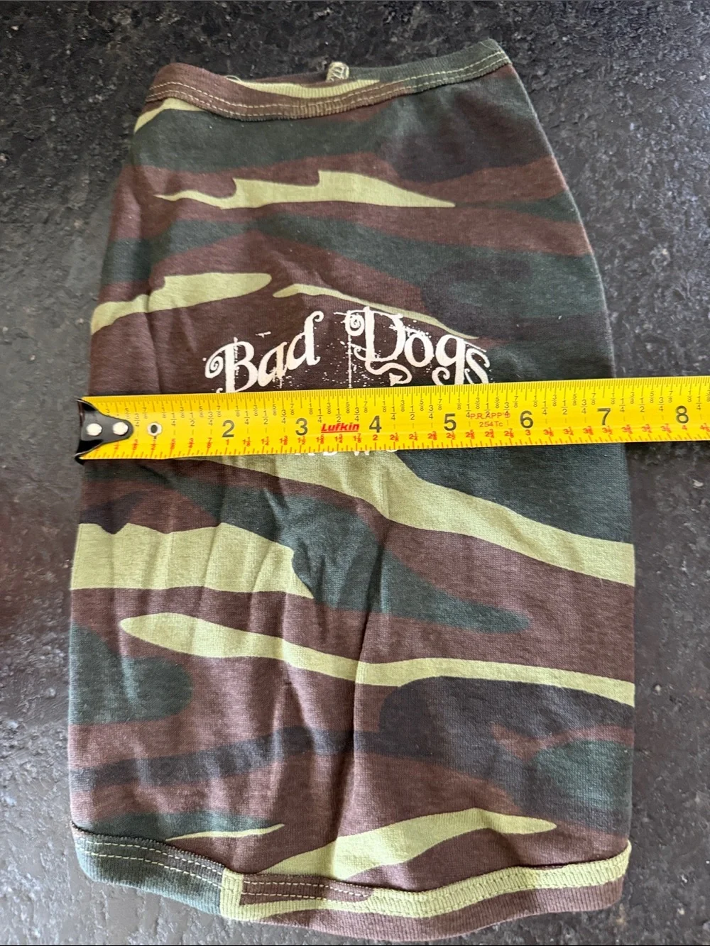 Dog Camo Shirt - Green/Brown